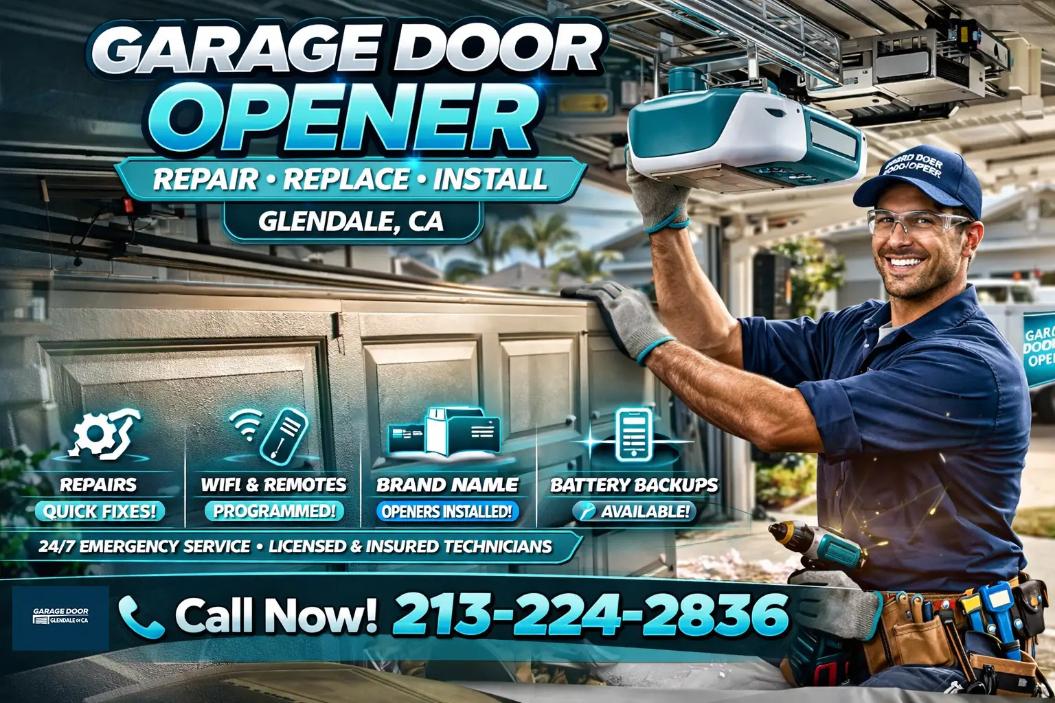Garage Door Glendale Of CA