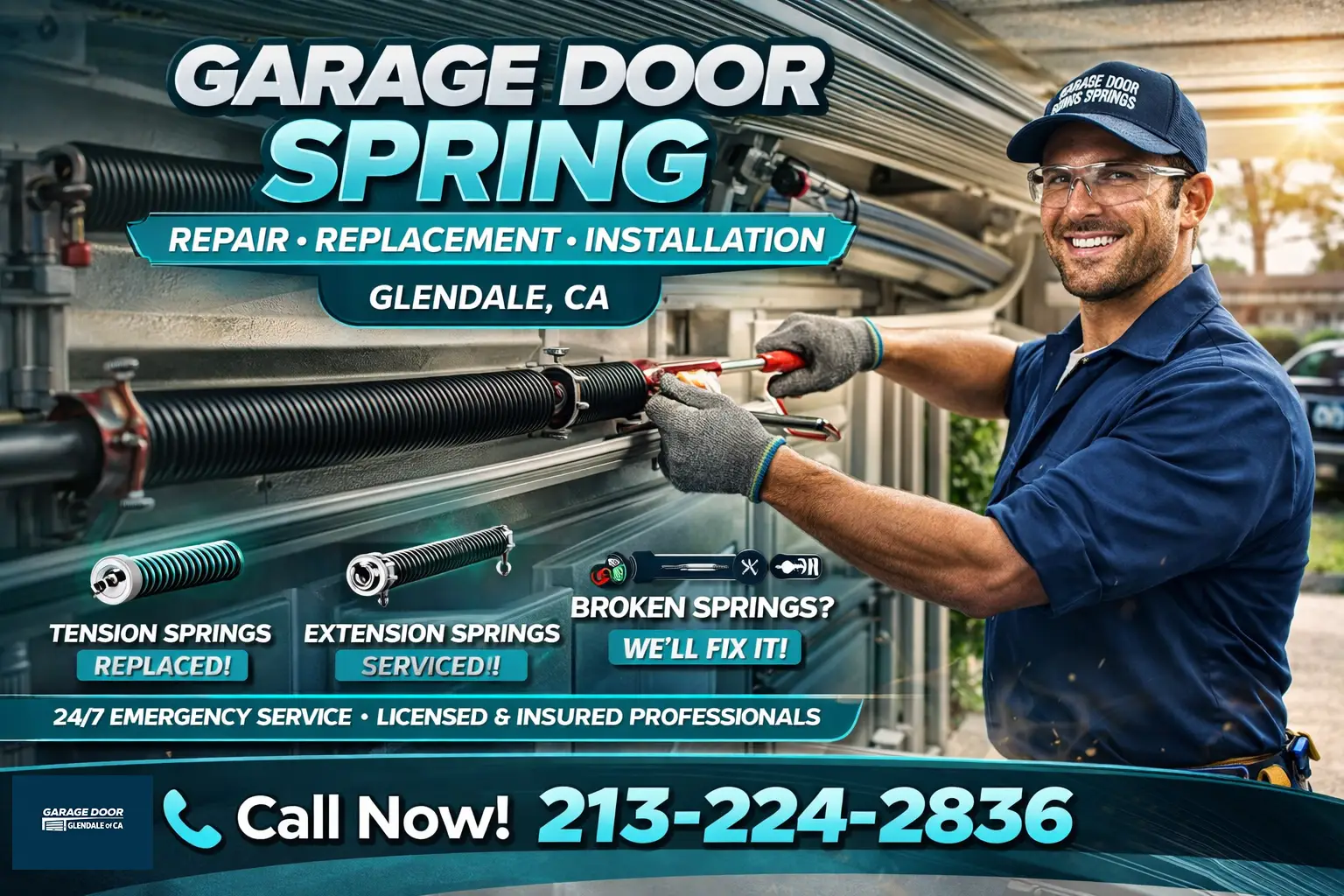 Garage Door Glendale Of CA